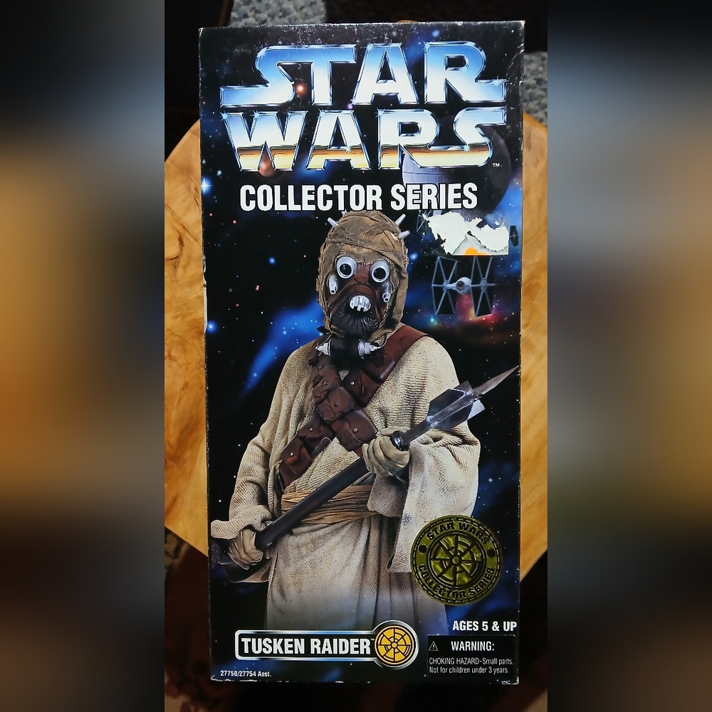 Star Wars Tusken Raider Figure with Brown and Black Accents